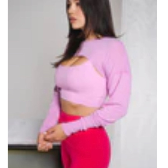 Balance Athletica Tops - Balance Athletica Vitality Moda Top Helium Pink